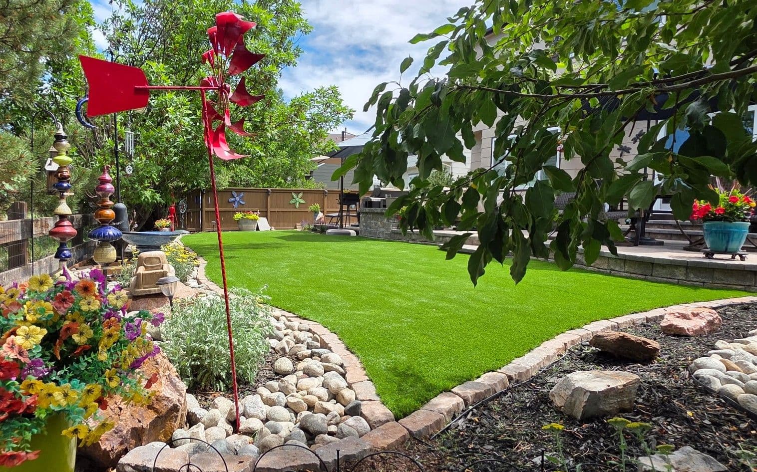 Gallery photos for Dead Lawn to Backyard Oasis in Highlands Ranch: Image #2