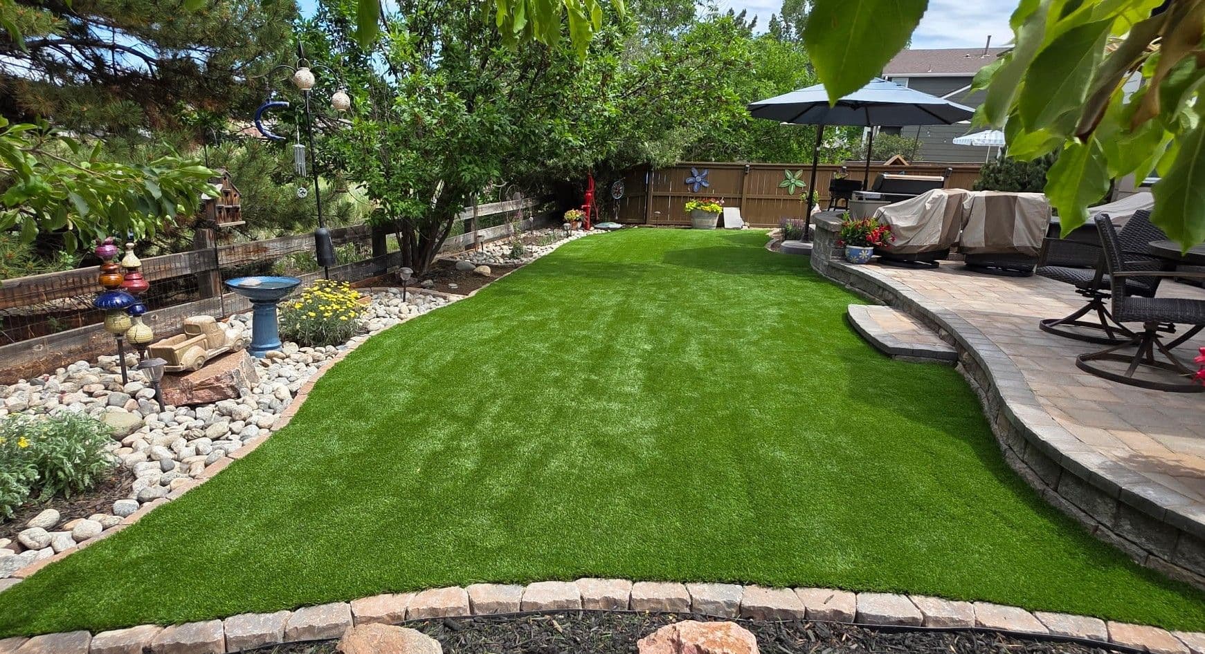 Dead Lawn to Backyard Oasis in Highlands Ranch image