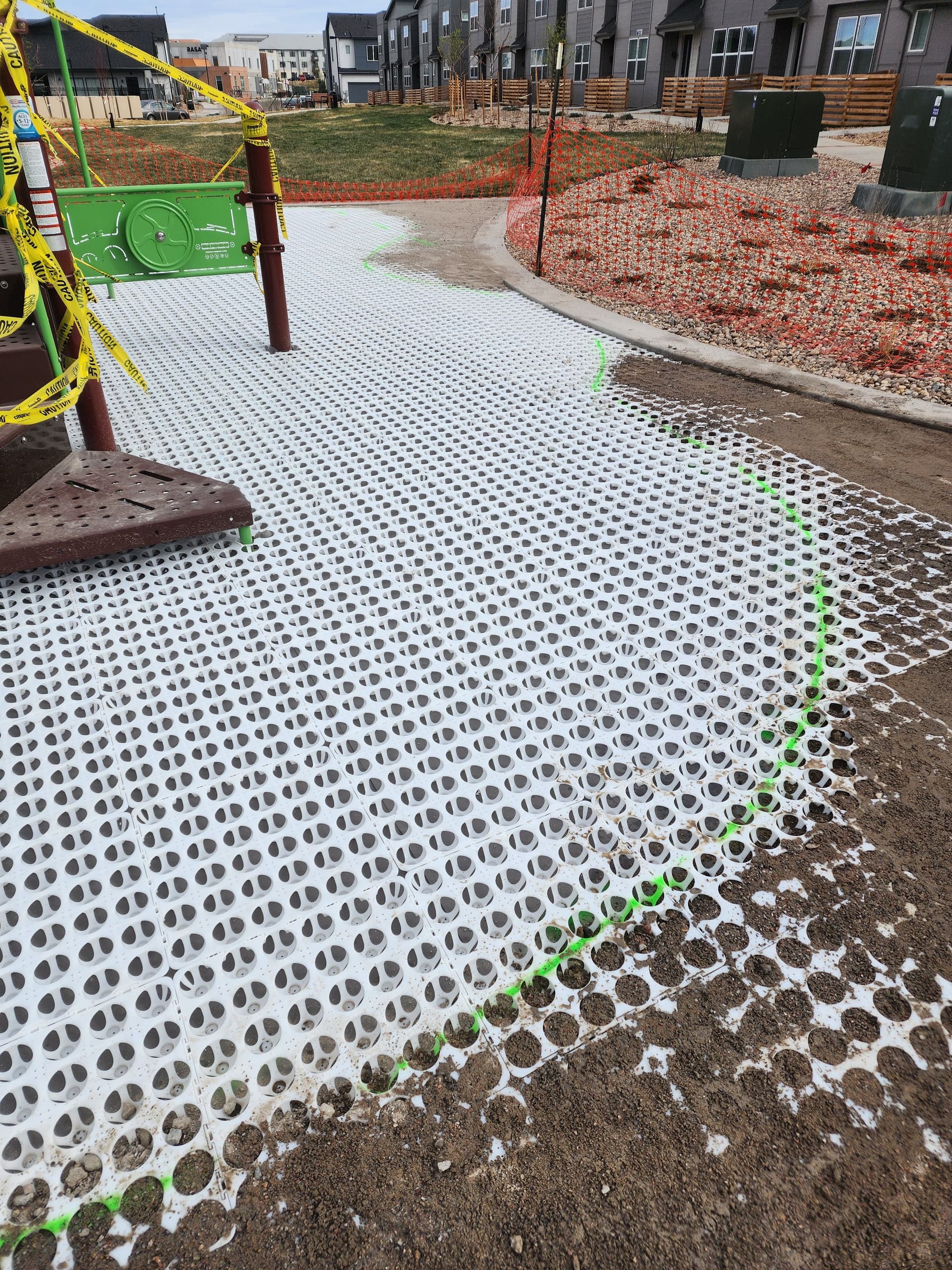 Gallery photos for Commercial Playground Turf Install with Fall Protection in North Denver: Image #2