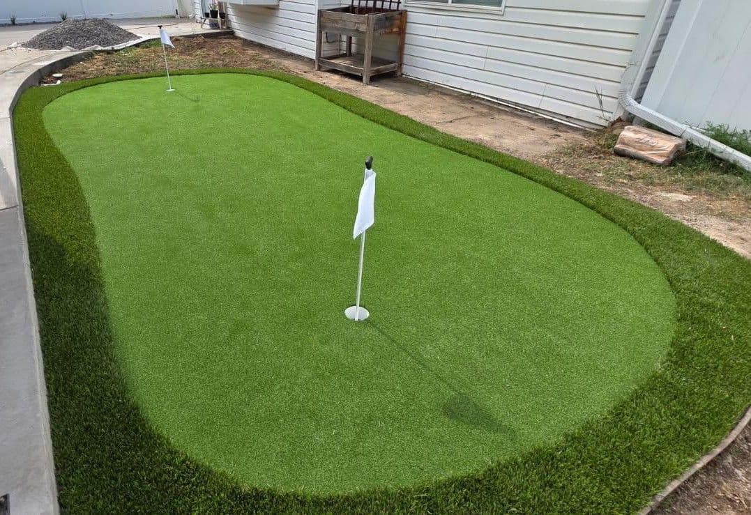 Gallery photos for Custom Backyard Putting Green in Olde Town Arvada: Image #1