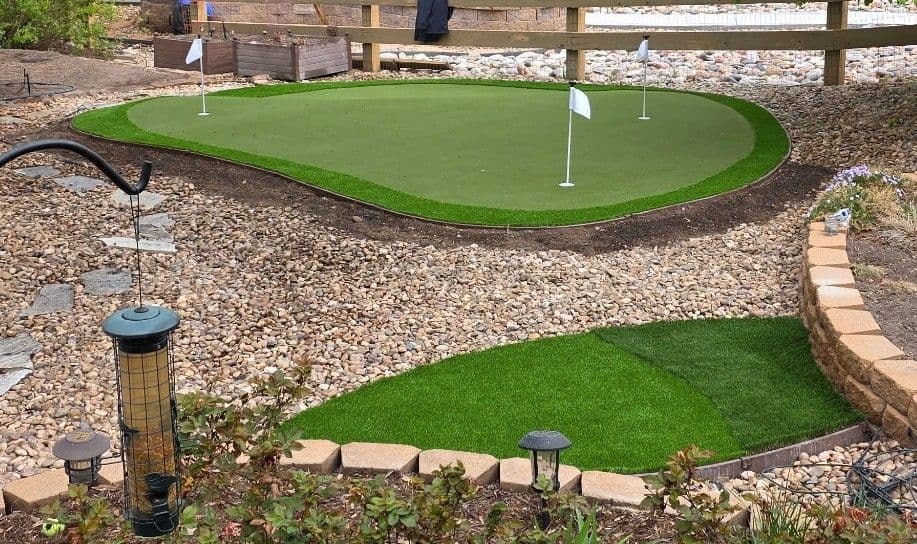 Gallery photos for Backyard Putting Green Built for Real Practice in Highlands Ranch: Image #2