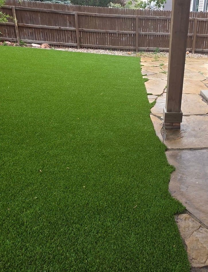 Gallery photos for Colorado Springs Backyard Artificial Turf Install for Dog Owners: Image #1