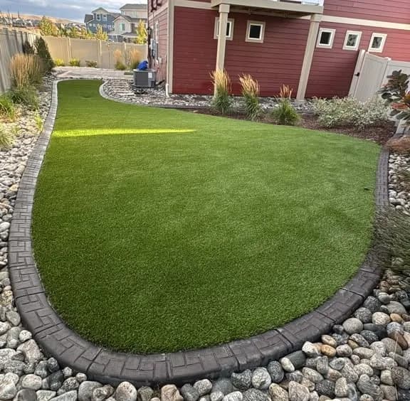 Backyard Artificial Turf Built for Low-Maintenance Living image