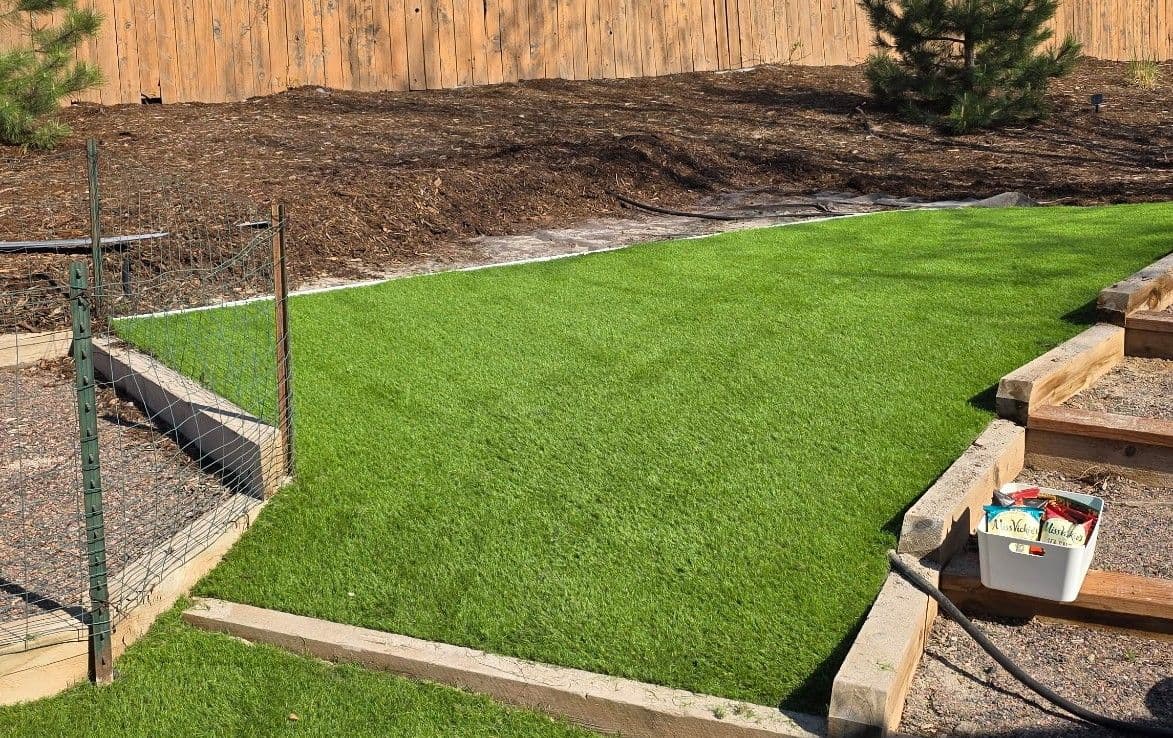 Gallery photos for Front Yard Turf Upgrade and Backyard Reuse in Littleton: Image #2