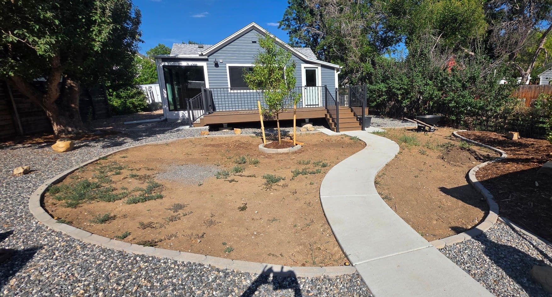 Gallery photos for Louisville Backyard Goes From Dirt to Low-Maintenance Green: Image #1