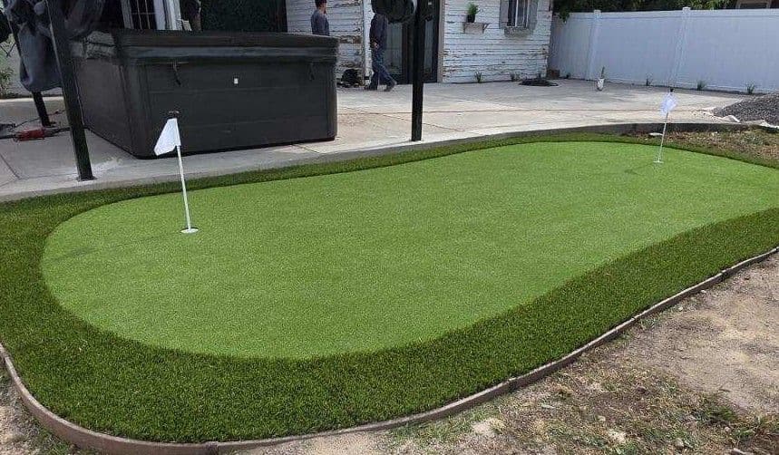 Gallery photos for Custom Backyard Putting Green in Olde Town Arvada: Image #2