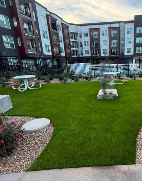 Gallery photos for Commercial Turf Install at a Luxury Apartment Community: Image #2
