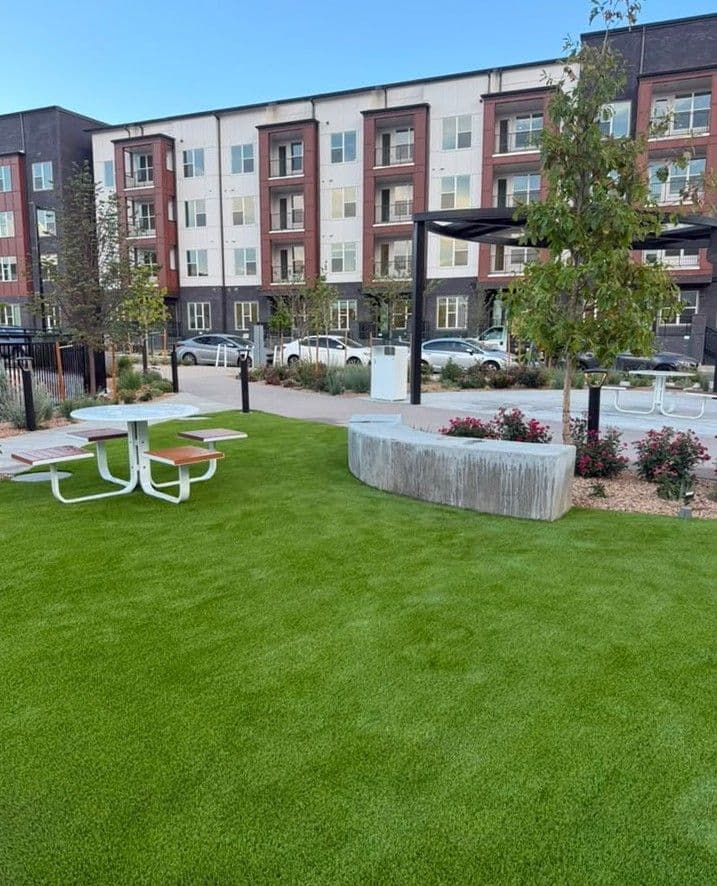 Gallery photos for Commercial Turf Install at a Luxury Apartment Community: Image #1