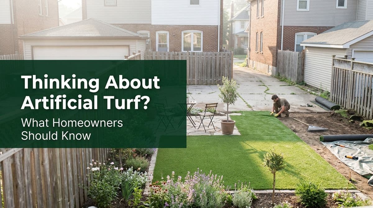 Featured post - Thinking About Artificial Turf for a Small Backyard?