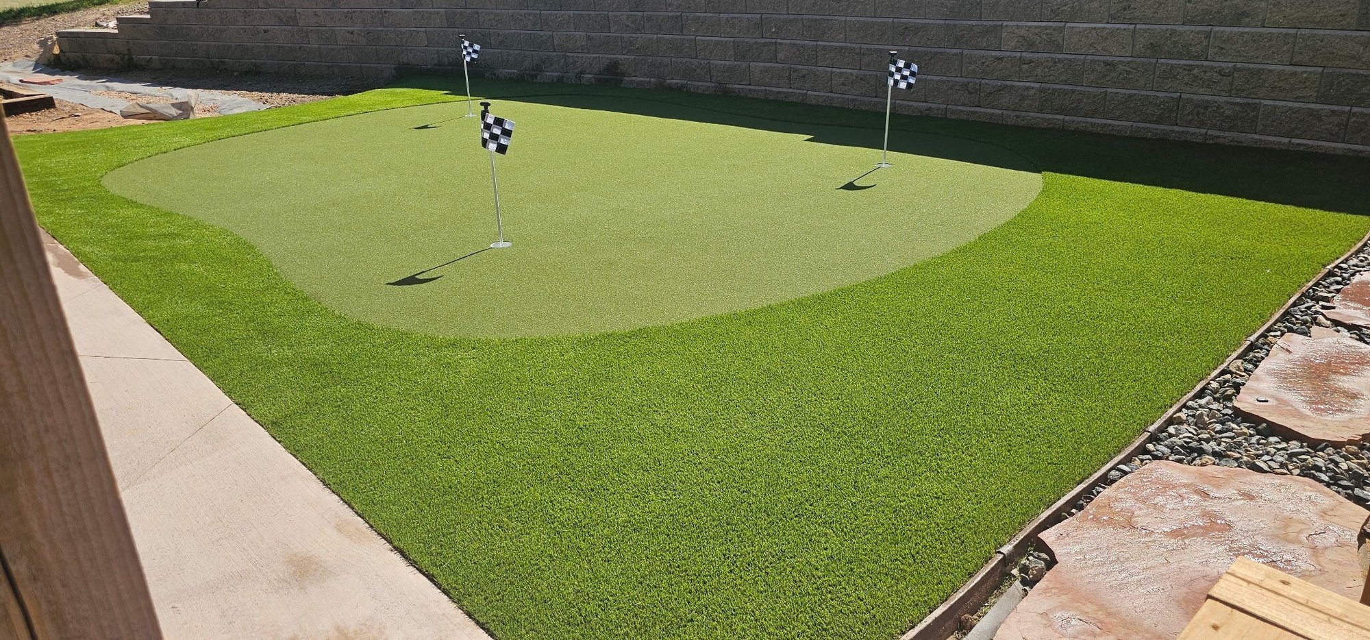 Putting green in Sedalia
